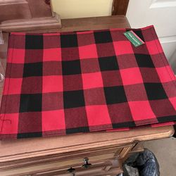 New Buffalo Plaid Place Mat Set Of 4