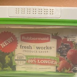 Rubbermaid Fresh Works Produce Storage 