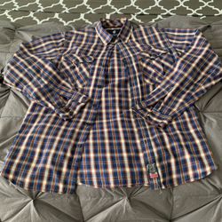 Men’s Size Large Rocawear Flannel Shirt