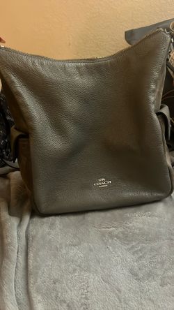 Gray Coach Bag