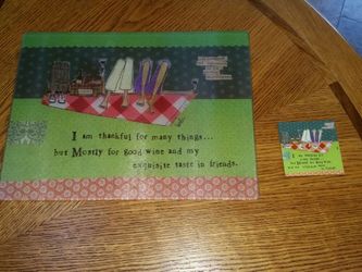 Cutting board and matching magnet