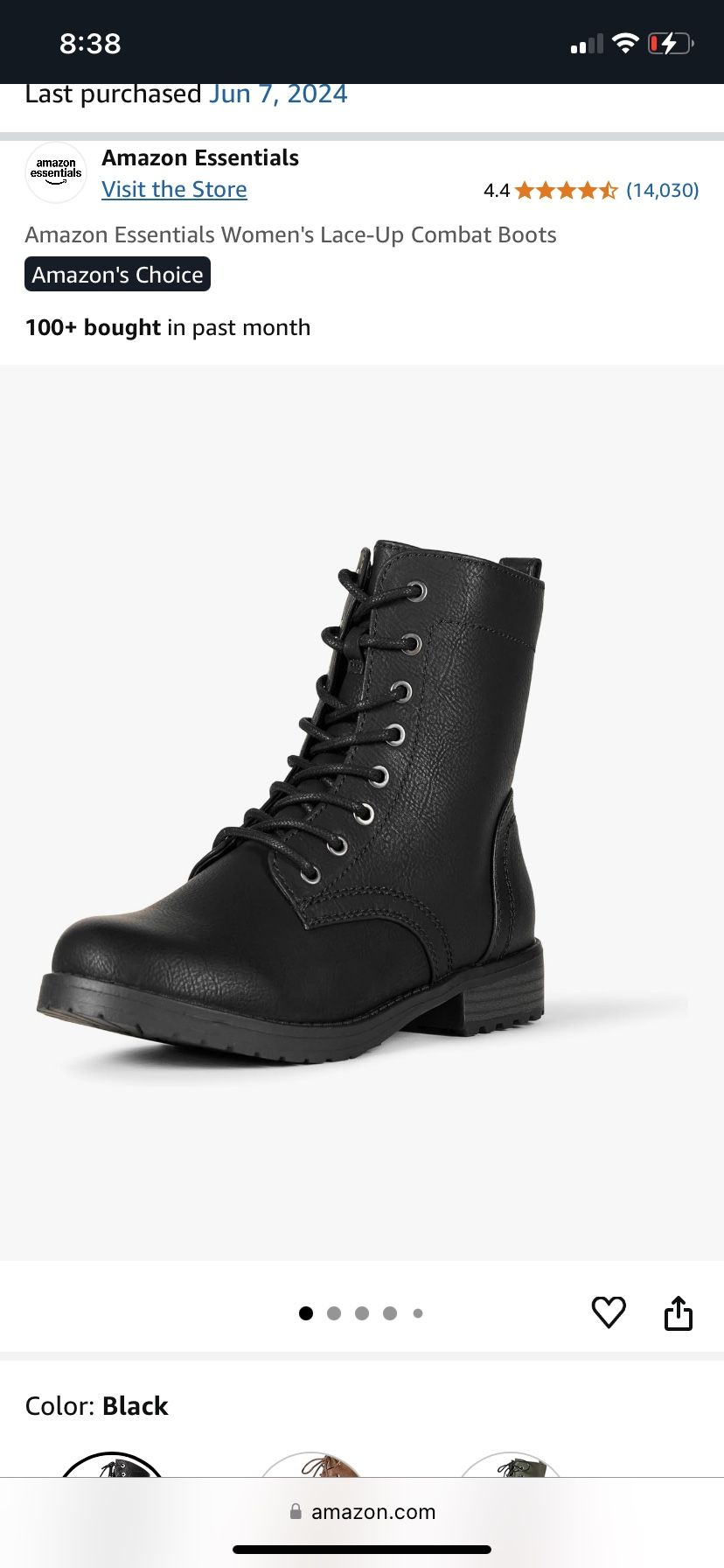 Women’s Combat Boots