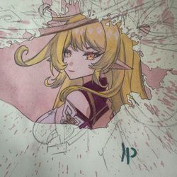 Alice From Genshin Impact Splash Art