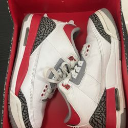 Jordan 3 Fire Red