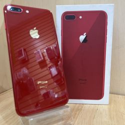 iPhone 8 Plus 256GB Red Factory Unlocked New Conditions