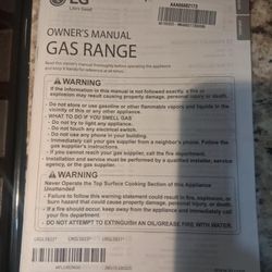LG THINQ Stainless Steel Stove And Stainless Steel Fridge 