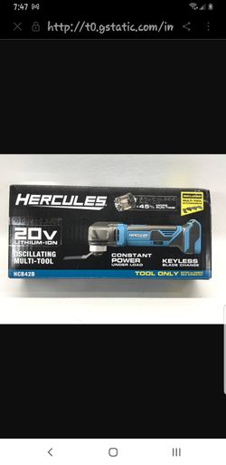 Hercules 20 Volt Oscillating Multitool 