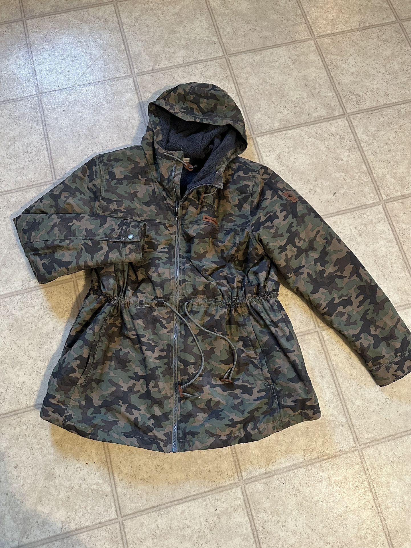 Women Camouflage 2xl Coat