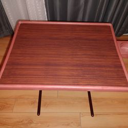 Table-Mate TV Tray Table | Portable Desk Folding Dinner Tray, Couch Table Trays for Eating Snack Food, Portable Laptop Desk, Bed Trays