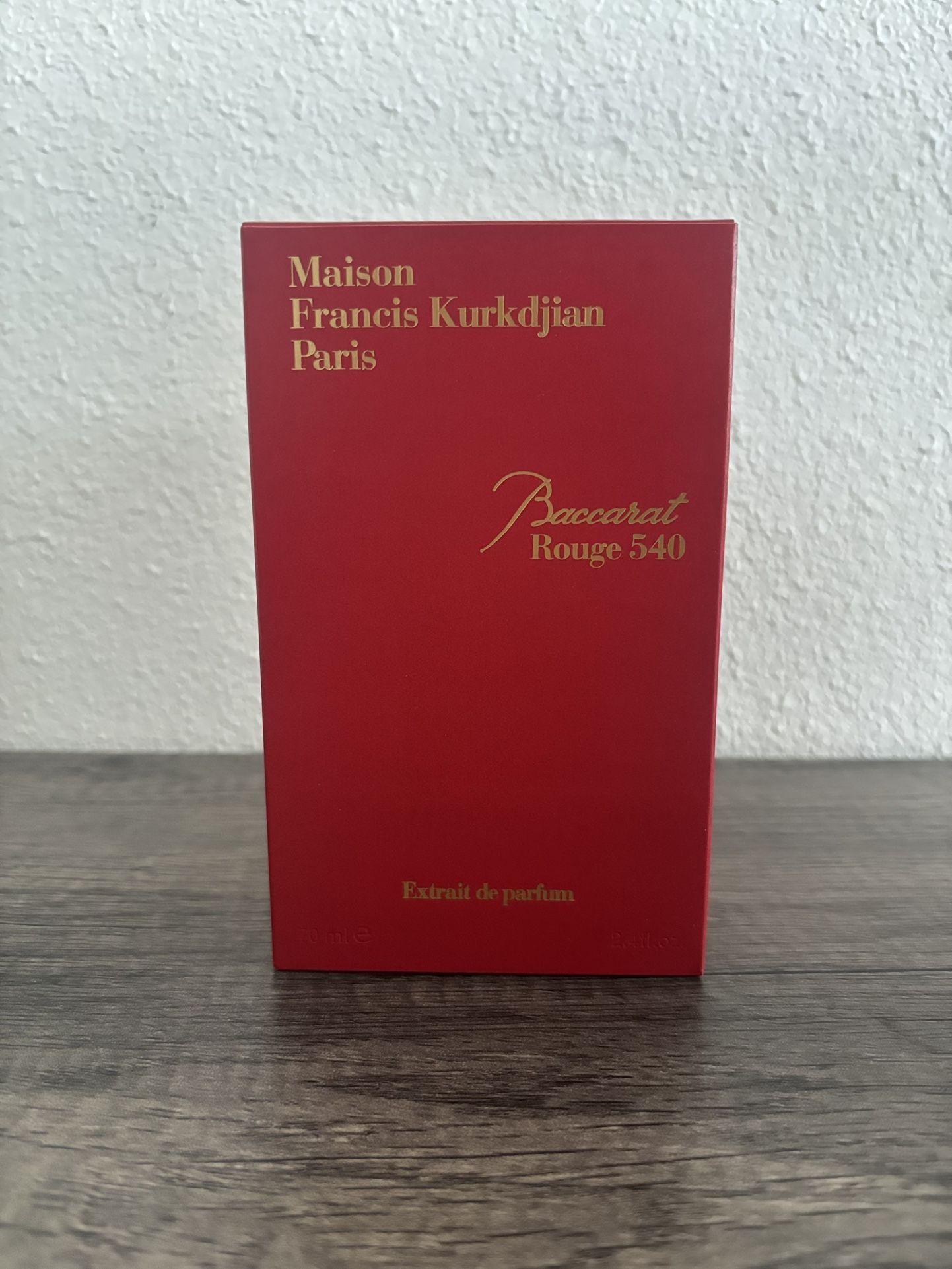 Maison Francis Kurkdjian Baccarat Rouge 540 2.4oz / 70ml Extrait De Parfum