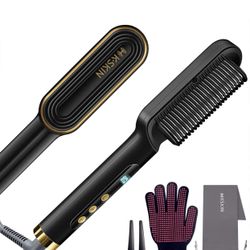 Small Ceramic Hair Straightening Brush