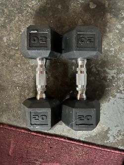 New 20 Pound Dumbbells