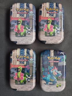 Pokemon Lumiose City Mini Tins 4 available