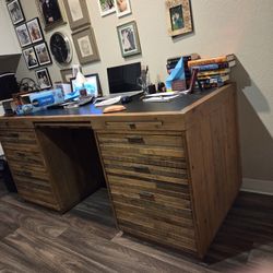 Reclaimed Wood Desk