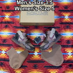 Nike x Travis Scott Air Trainer 1 SP 'Chocolate' DR7515-200 Men’s 3.5 Women’s 5