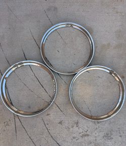 vintage 15' trim rings (why 3)