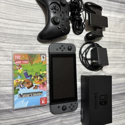 Like New Nintendo Switch V2 Bundle! 