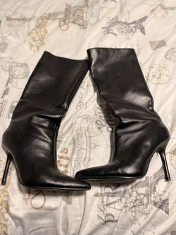 Zara leather boots
