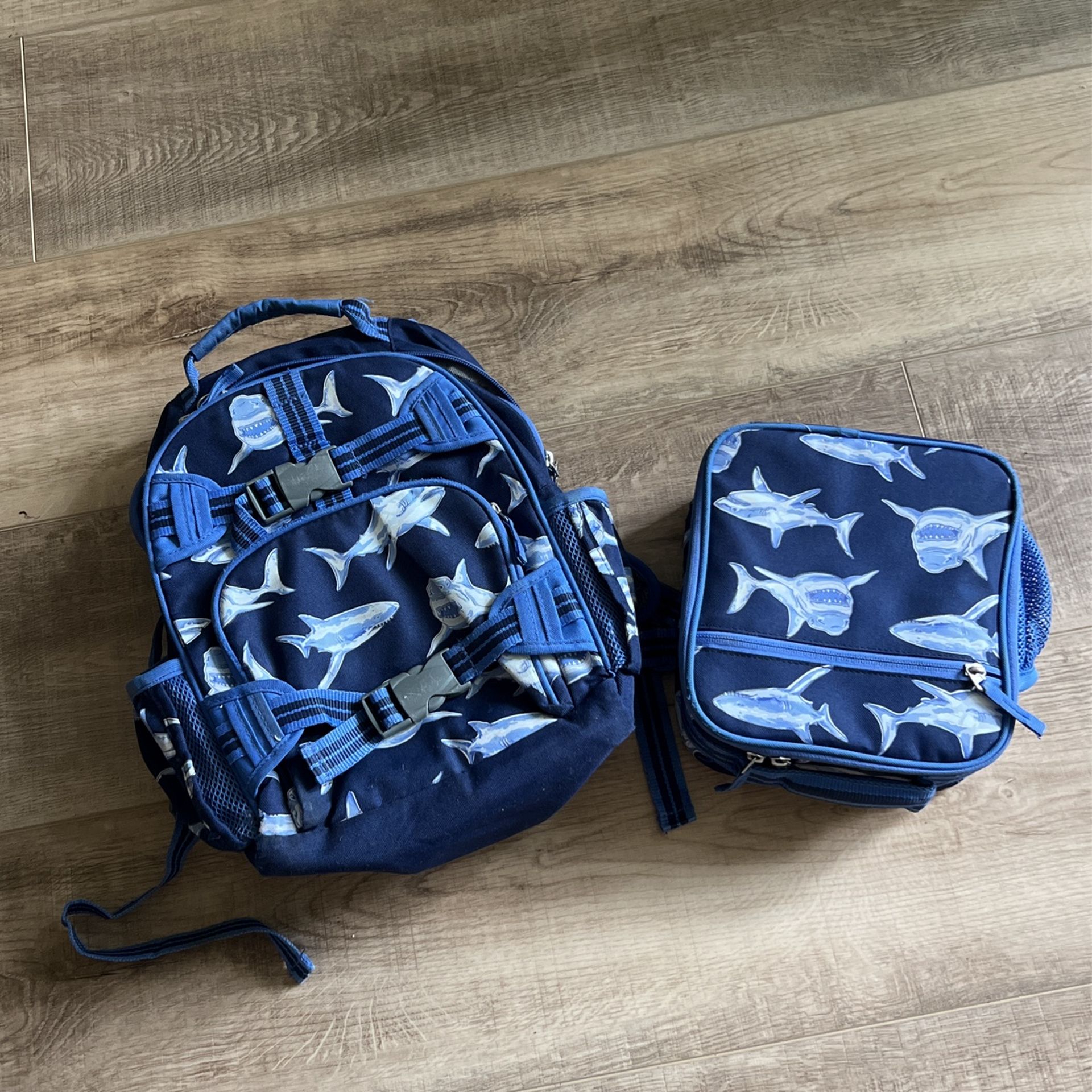 Pottery Barn Backpack And Lunch Box