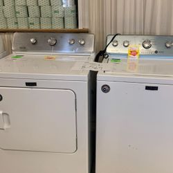 MAYTAG WASHER AND DRYER MEDC465HW MVWC565FW 🤙🤙 AP5QS