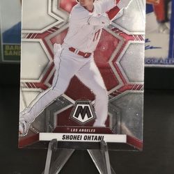 Angels Shohei Ohtani Panini Mosaic Card 