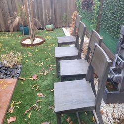 Dining Table Chairs, (Mint Condition)