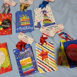 Mini Birthday Gift Bags