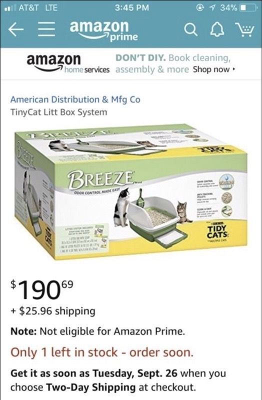 TIDYCATS Breeze litterbox