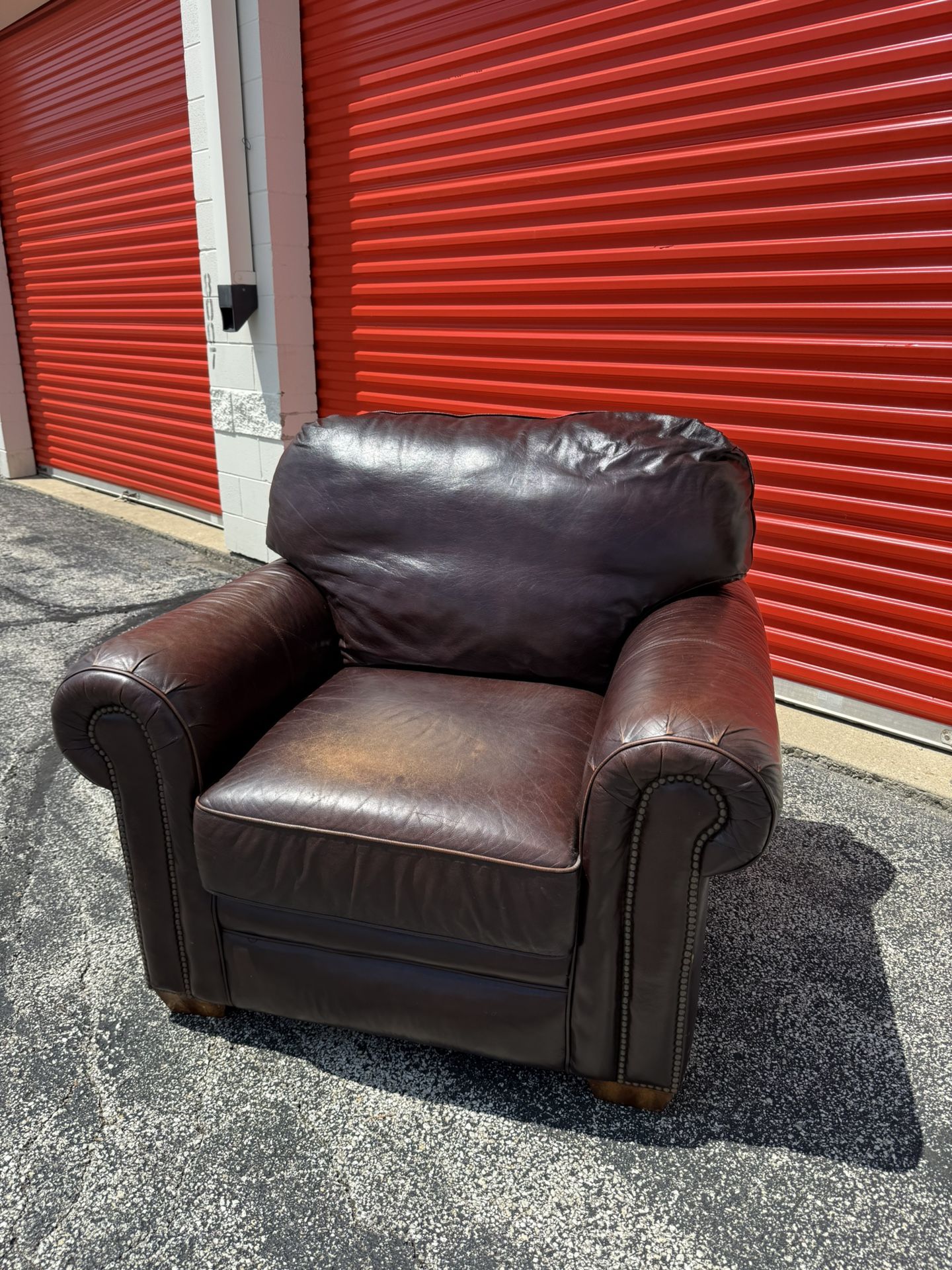 Brown Leather FlexSteel Chair! ***Free CurbSide Delivery***