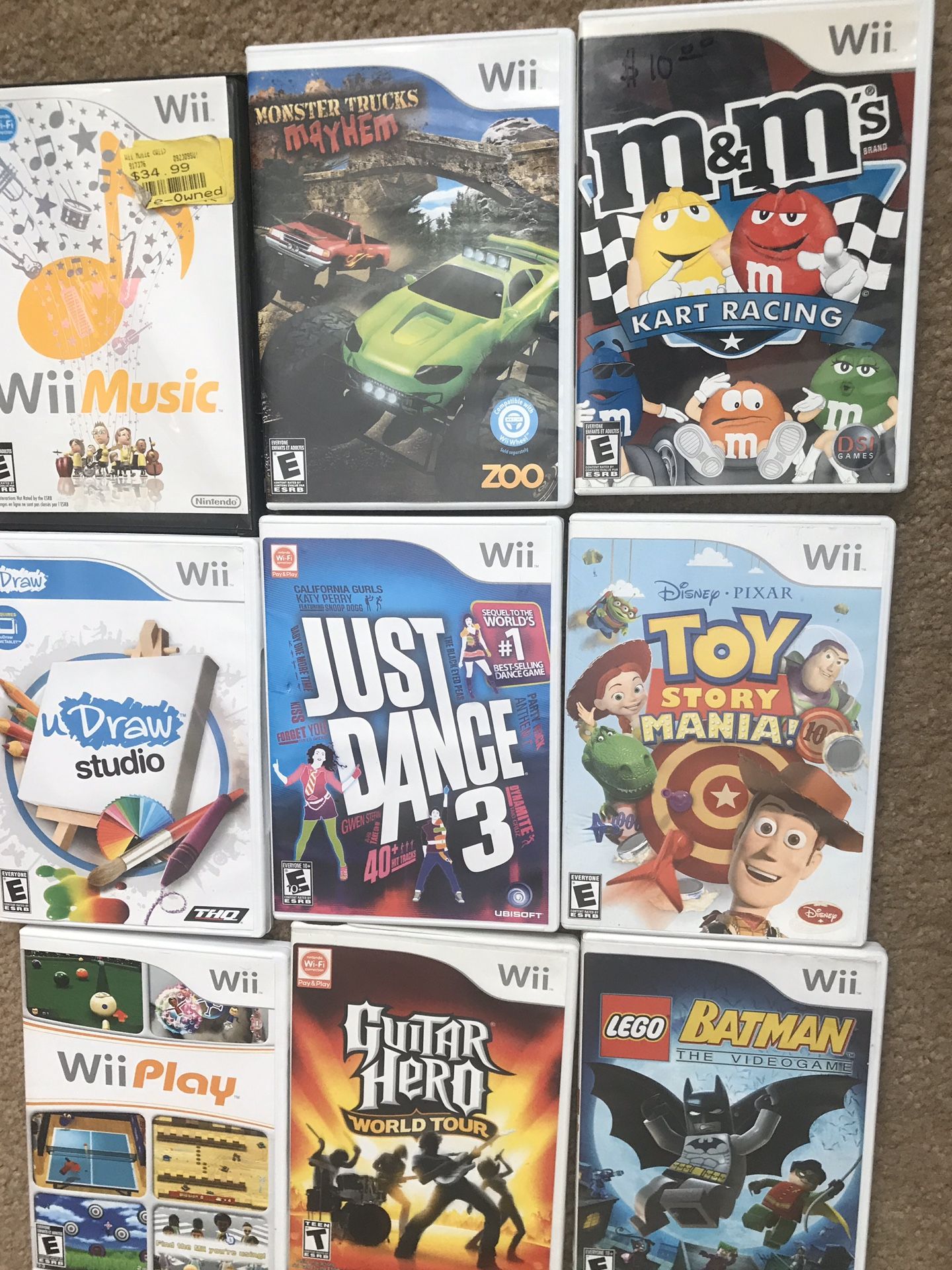 Wii games for sale 25 for Sale in Bethel Island, CA OfferUp