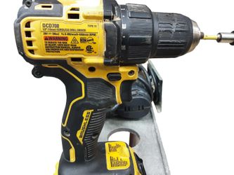 Dewalt Dcd708 Yellow Cordless Impact Drill