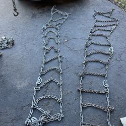 Truck Tire Chains Heavy Duty Road Blazer 2247CAM Pair Cam w/ Cam Tighteners 22.5 24.5