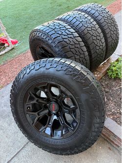 Trd Toyota Tacoma wheels and tires 4Runner rims