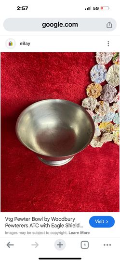 Vinter Pewter Bowl