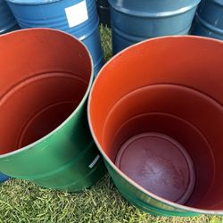 Food Grade Barrels With Cover 2/50$