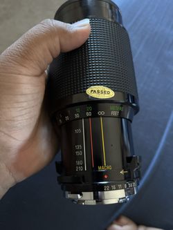 Vivitar Camera Macro Lense