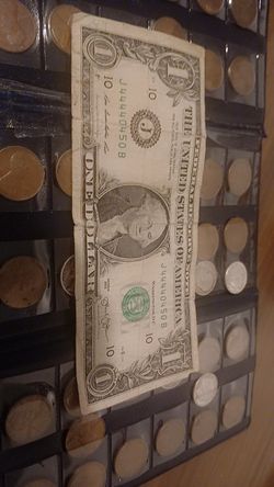 Fancy Number $1 Dollar Bill