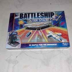 Battleship 3 Level Outer Space Edition In Brand New Excellent Condition (Is Complete Nothing Missing)