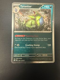 Pokemon, Tyranitar - 095/159 (Cosmos Foil) - Miscellaneous Cards & Products