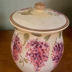 Wisteria Sugar or Cookie Jar