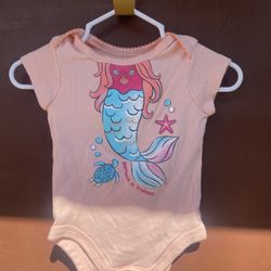 Infant Baby Bodysuits Set Of ( 6) 0-3 Months 