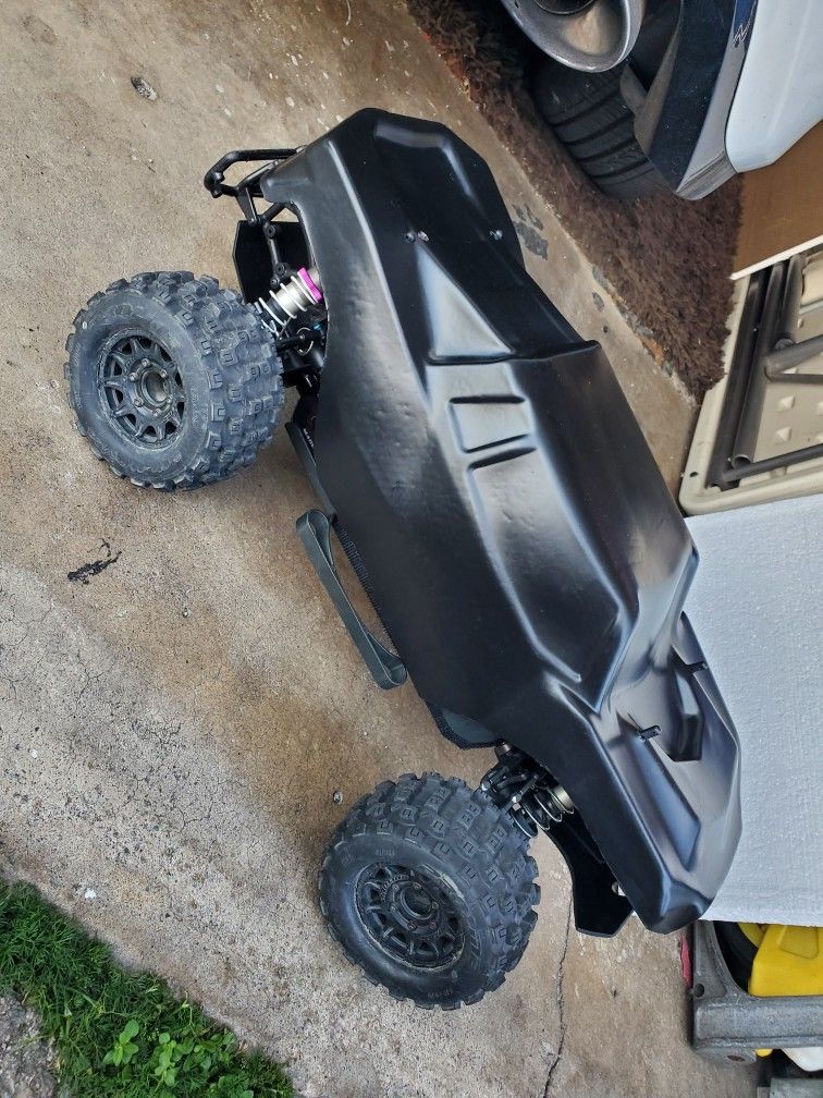 RC Car Team Losi Ten SCTE UPGRADED MONSTER TRUCK ARTR 