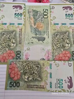 Billetes Argentinos De $500