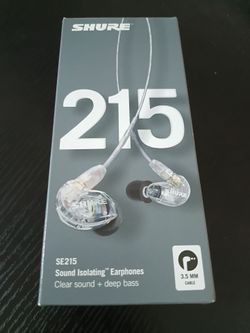 Shure 215 IEM (In Ear Monitors)