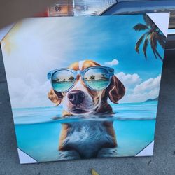 Boldog CANVAS  24 " H  X  24" W  