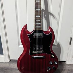 Epiphone SG Standard Electric Guitar Cherry Red