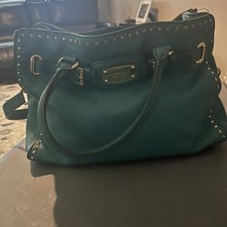 Beautiful Authentic MK Turquoise Purse