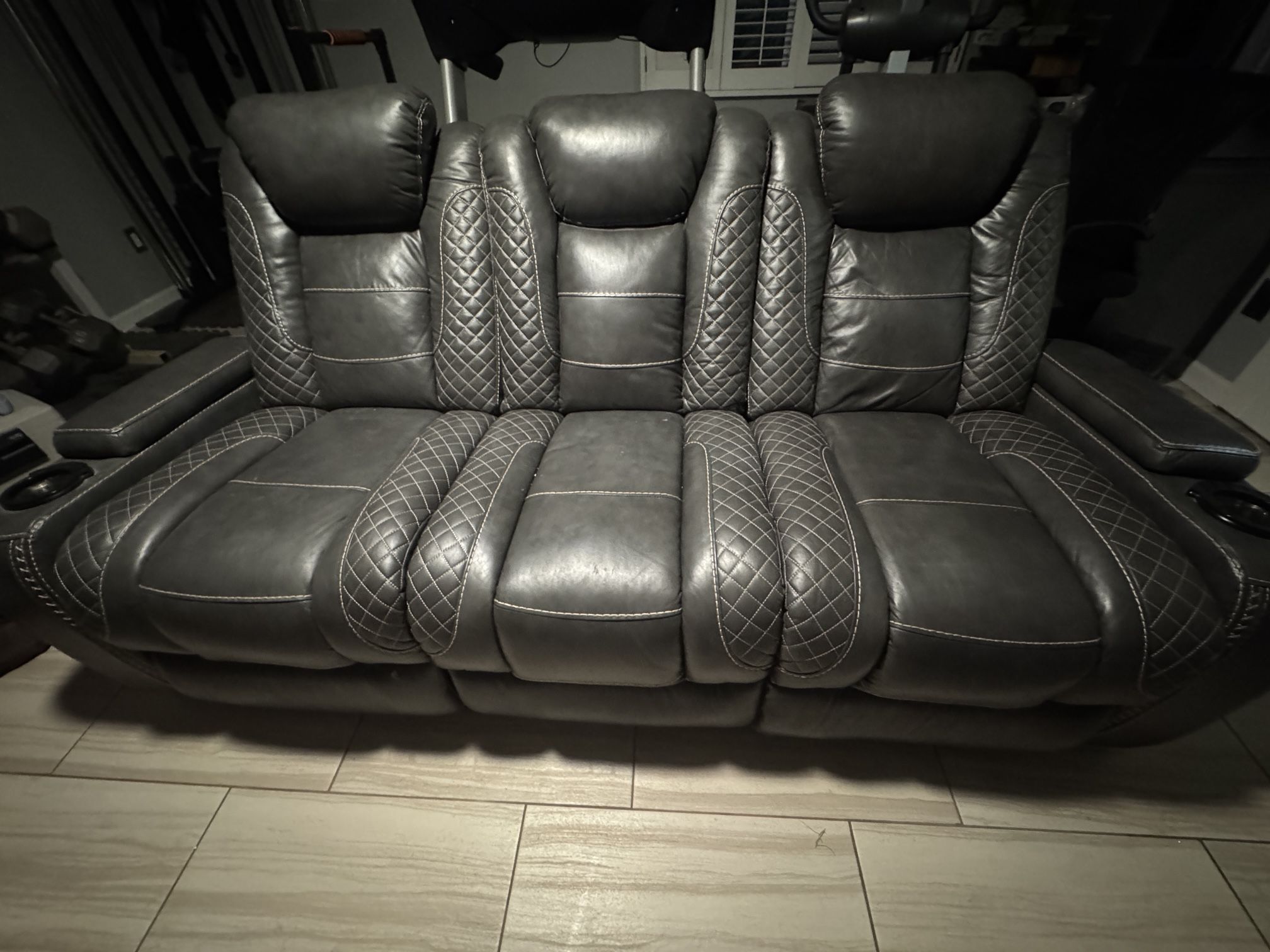 Leather Couch