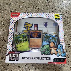 Pokemon Scarlet Violet 151 Poster Collection Box