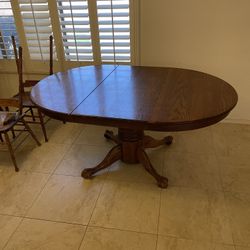 Free Dining Room Table and Free Chairs